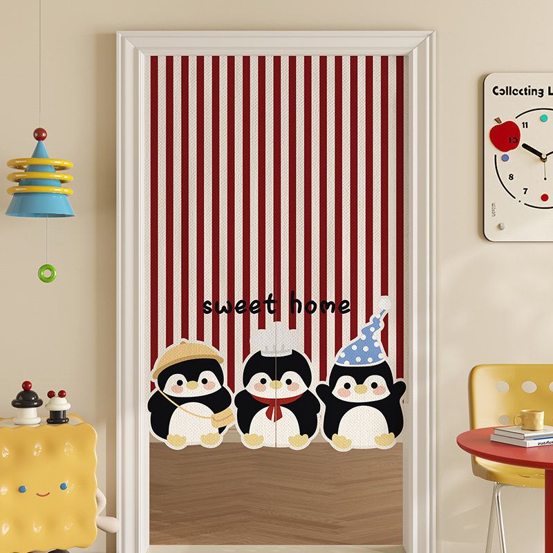 VIKAMA Japanese Cute Penguin P - Noren Curtain Doorway recension och pris