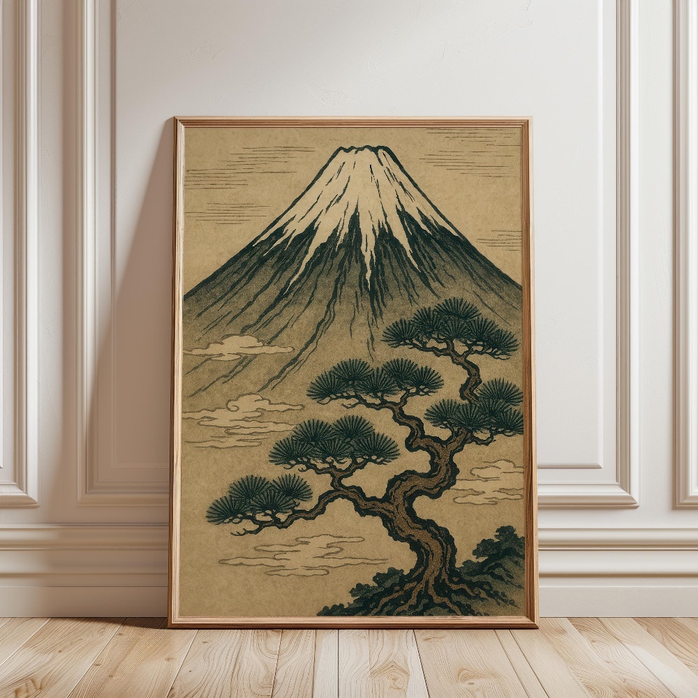 Mount Fuji Japanese Landscape  - Japanese Zen Lifestyle recension och pris