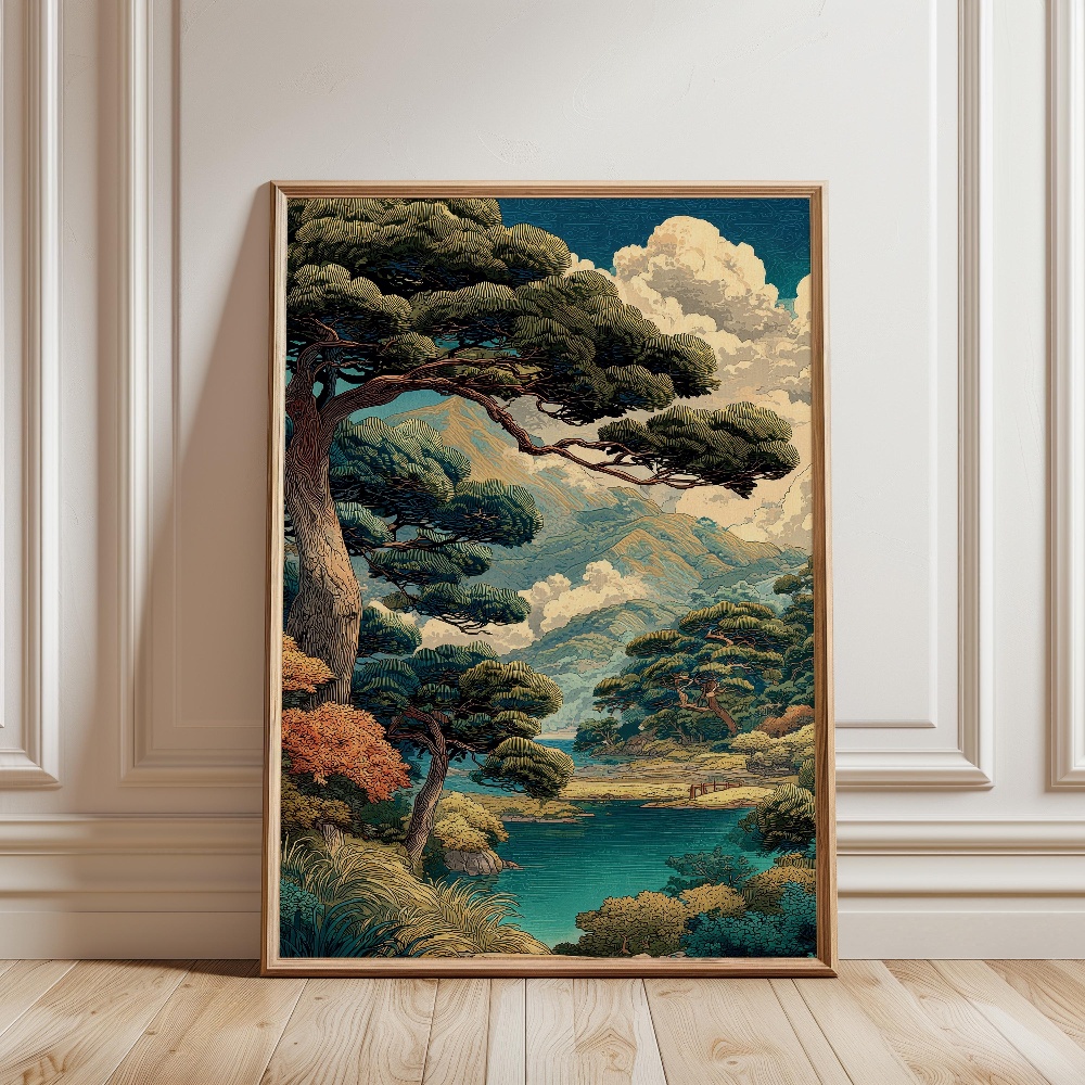Mount Fuji Japanese Landscape  - Japanese Zen Lifestyle recension och pris