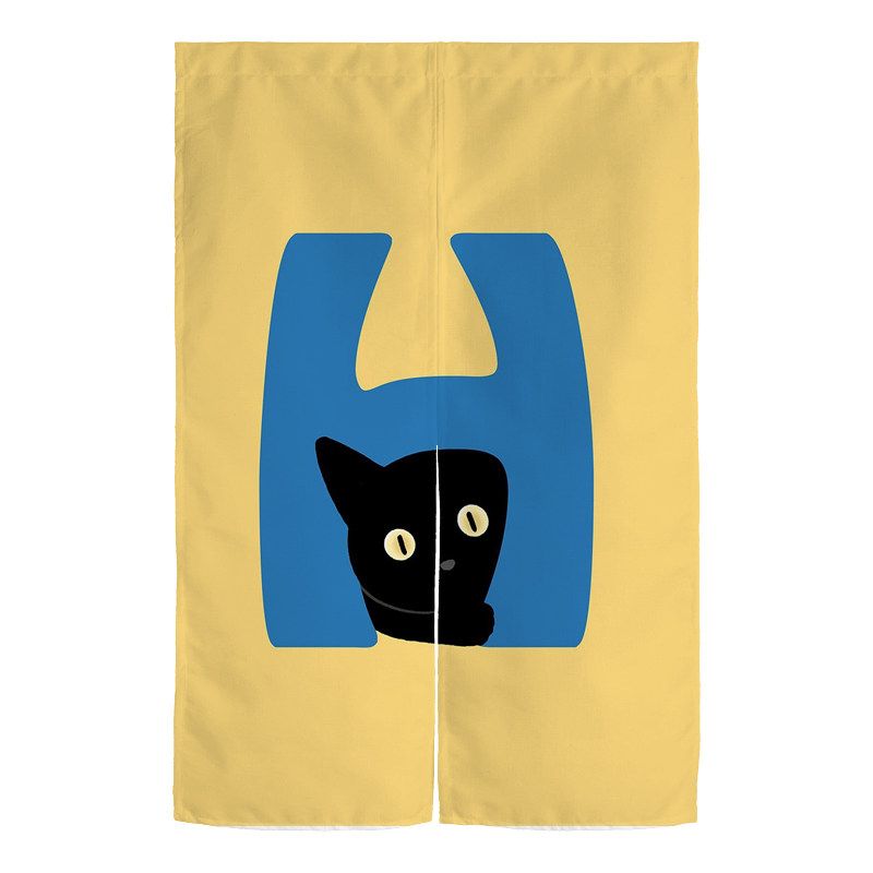 VIKAMA Japanese Cute Cartoon B - Noren Curtain Doorway recension och pris