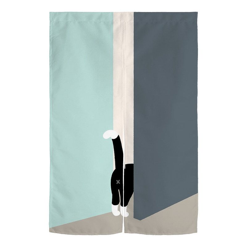 VIKAMA Japanese Cute Cartoon B - Noren Curtain Doorway recension och pris