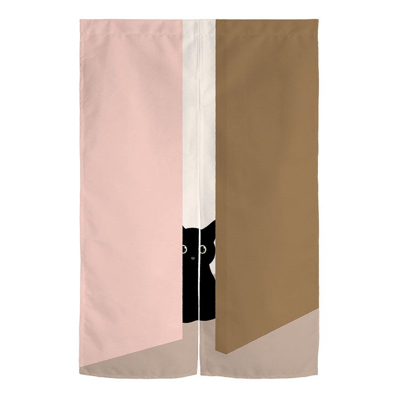 VIKAMA Japanese Cute Cartoon B - Noren Curtain Doorway recension och pris