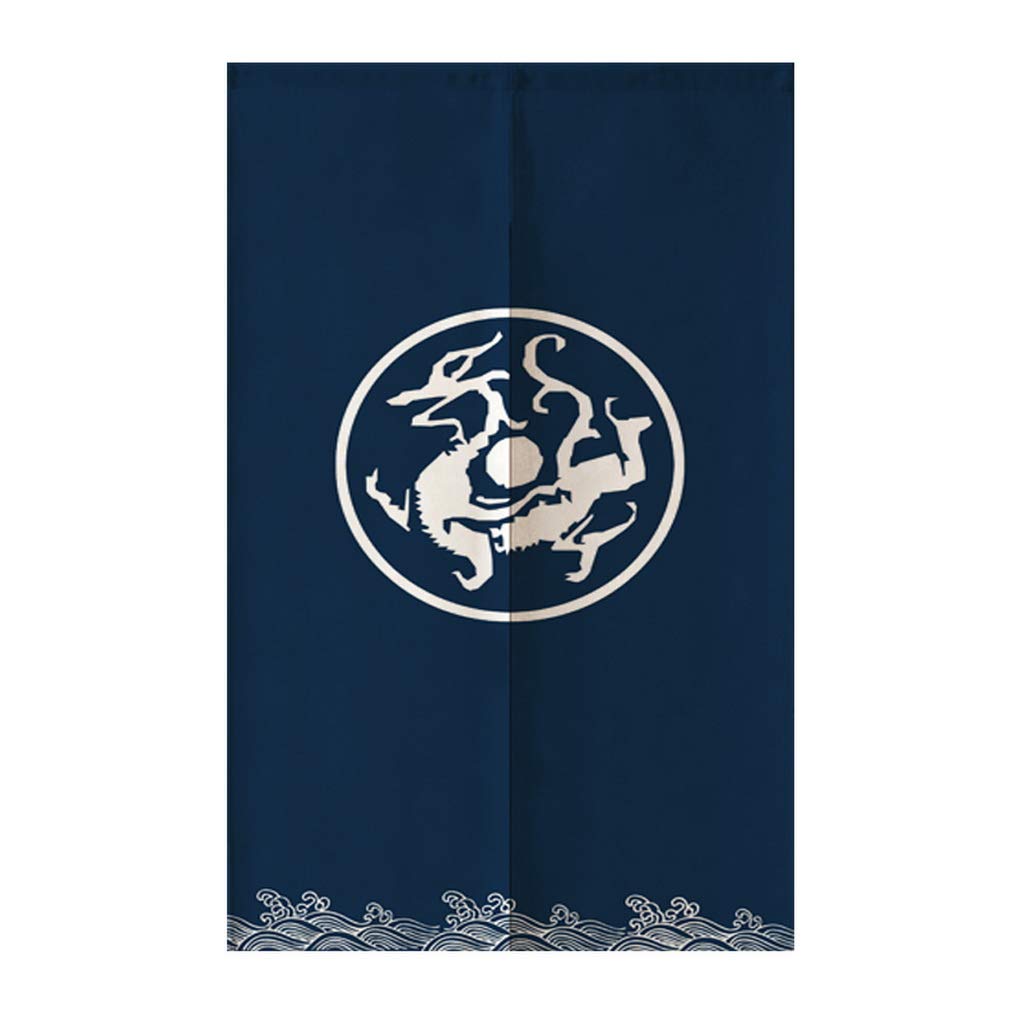 Ancient Character Fish Japanes - Noren Curtain Doorway recension och pris